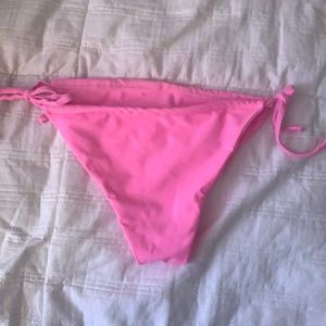 ADJUSTABLE PINK BIKINI BOTTOM